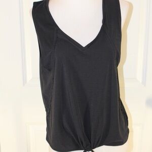 GAP Black V-Neck Tank Top